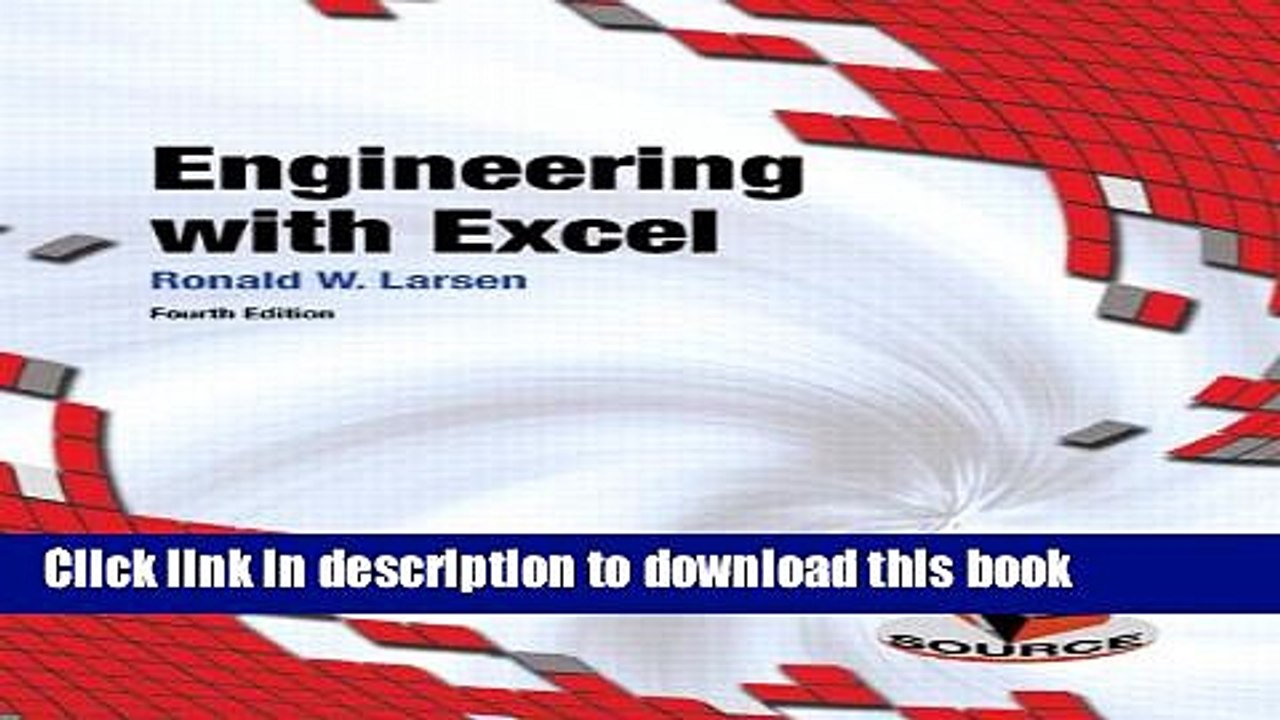 [Popular Books] Engineering with Excel (4th Edition) Full Online