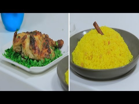 دجاج في الفرن - أرز أصفر بالزبيب - بسلة بالجزر - أم علي | على قد الإيد حلقة كاملة