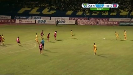 Pha dàn xếp đá phạt “vi diệu” nhất I-League 17/08/16