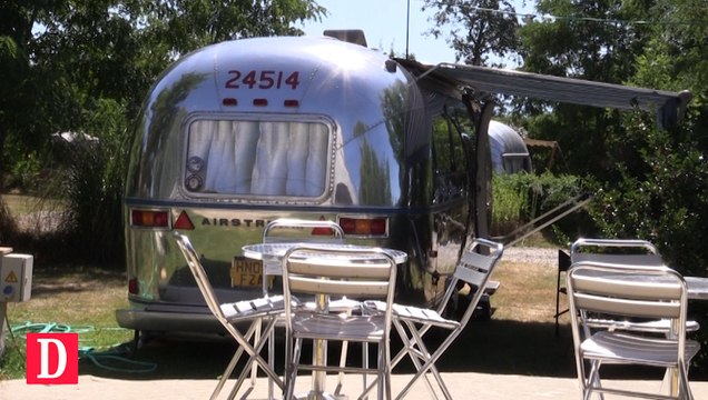 Ariège : Un camping vintage dédié aux caravanes Airstream