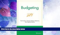Big Deals  Budgeting: Technology, Trends, Software Selection, and Implementation  Free Full Read