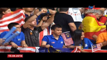 Final Olimpik Rio 2016: MAS vs CHN