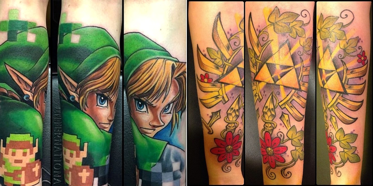 10 merveilleux tatouages Legend of Zelda