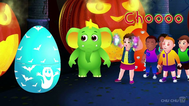 Halloween Surprise Eggs Halloween Trick or Treat Costumes Spooky Halloween Surprise ChuChu TV