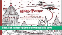 [PDF] Harry Potter Magical Places   Characters Coloring Book Popular Online