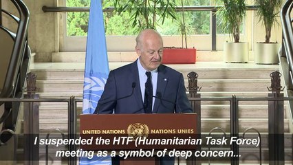 No humanitarian convoys in Syria in a month