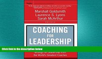 READ book  Coaching for Leadership: Writings on Leadership from the World s Greatest Coaches