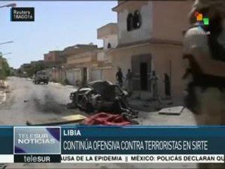 Download Video: Fuerzas libias continúan la ofensiva contra el terrorismo en Sirte