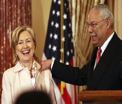 Hillary Clinton Colin Powell