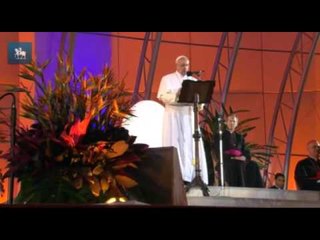 Confira o discurso do Papa na Cerimônia da Acolhida
