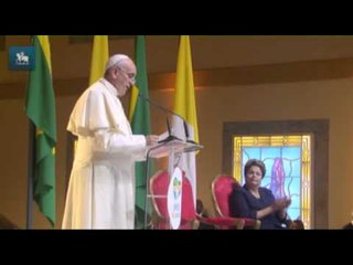 Veja na íntegra o discurso do papa no palácio Guanabara
