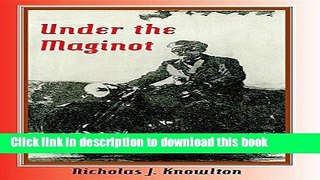 [PDF] Under the Maginot Popular Colection