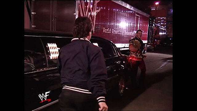 Stephanie McMahon & Chris Jericho Arrive At Raw, Raw 02.25.2002 (HD)