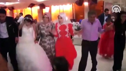 انفجار عنيف يهز صالة أفراح أثناء حفل زفاف