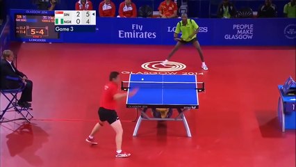 Awesome Table Tennis Match