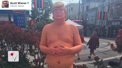 San Francisco Official Fights to Save Nude Statue of Donald Trump