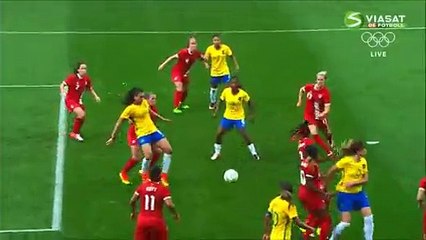 Olympics Women - 3rd place 1-2 Beatriz Goal Brazil 1-2 Canada 19.08.2016