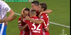 0-1 Robert Lewandowski Goal - Carls Zeiss Jena 0-1 Bayern Munich - 19-08-2016