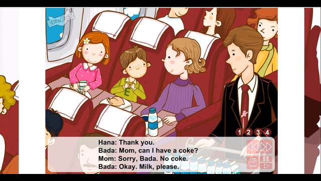 Cartoon for kids to learn english Cartoon For Children with subtitles-I was Flying above the cloud