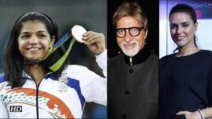 B Town Celebs REACT On Sakshi Maliks Olympic Win