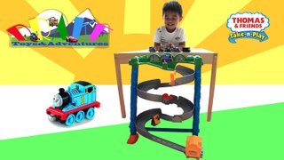 Thomas and Friends Spills and Thrills on Sodor Take N Play Set Unboxing & Playtime