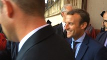 Emmanuel Macron au Puy du Fou