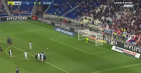 Alexandre Lacazette Goal HD - Lyon 1-0 Caen - 19-08-2016
