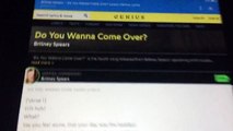 Britney Spears - Do You Want To Come Over (LYRICS UNLEASHED!)