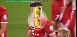 0-3 Robert Lewandowski Hat Trik Goal - Carls Zeiss Jena vs Bayern Munich - 19.08.2016