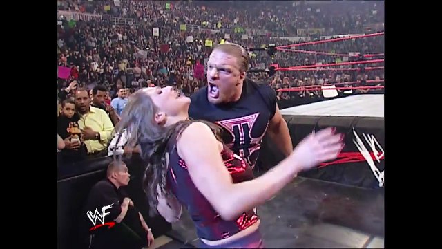 Stephanie McMahon & Triple H & Chris Jericho Segment Raw 03.11.2002 (HD)