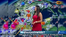 Susana Almeida Pronostico del Tiempo 19 de Agosto de 2016