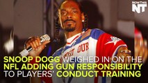 Snoop Dogg Should Probably Be The Commissioner Of The NFL