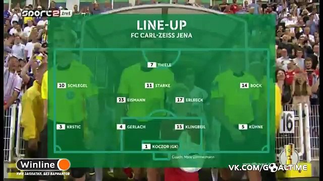 Carl Zeiss Jena 0-5 Bayern München - All Goals and Full Highlights