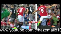 هدف ابراهيموفيتش مباراة مان يونايتد1_0 ساوثهامبتون 19/8/2016
