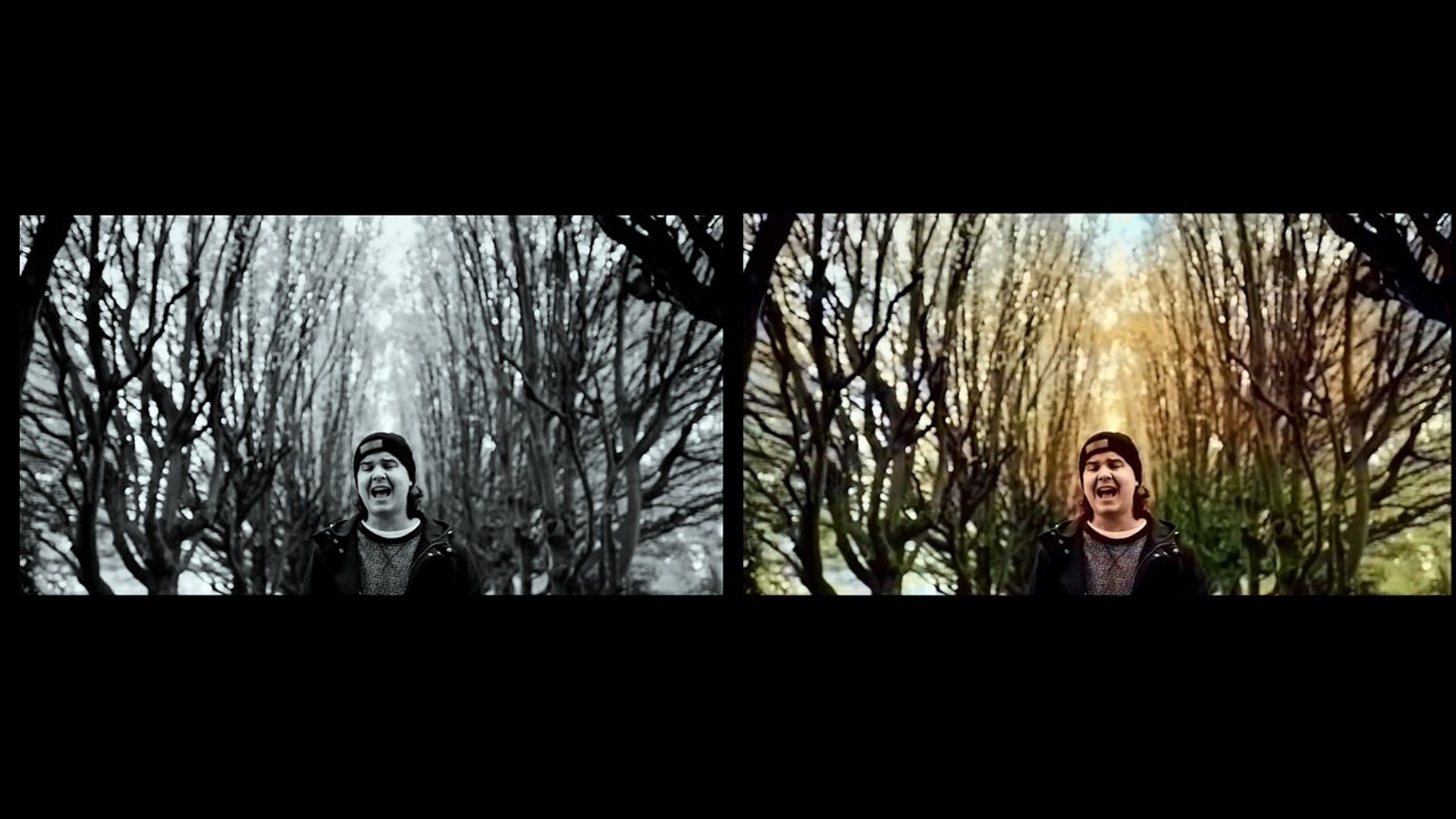 Automatic video colorization using deep learning for Lukas Graham's 7 years