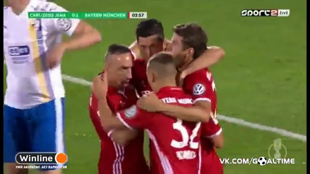Carl Zeiss Jena vs Bayern Munich (0-5) ● All Goals Highlights (Alle Tore) ● DFB Cup 2016