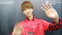 26.07.16 - Mensagens do SEVENTEEN para o fã clube japonês [Legendado PT-BR]