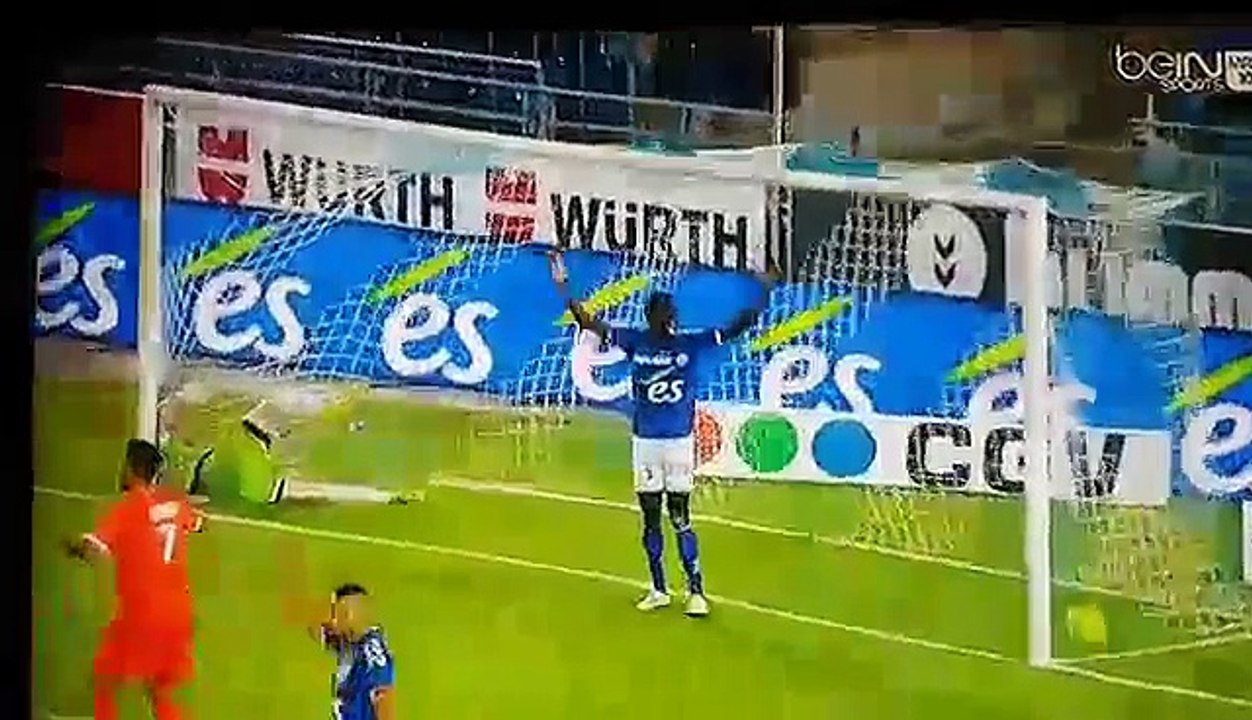 Strasbourg Nîmes le but nîmois 19 08 2016