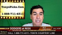 Cincinnati Reds vs. LA Dodgers Free Pick Prediction MLB Baseball Odds Series Preview