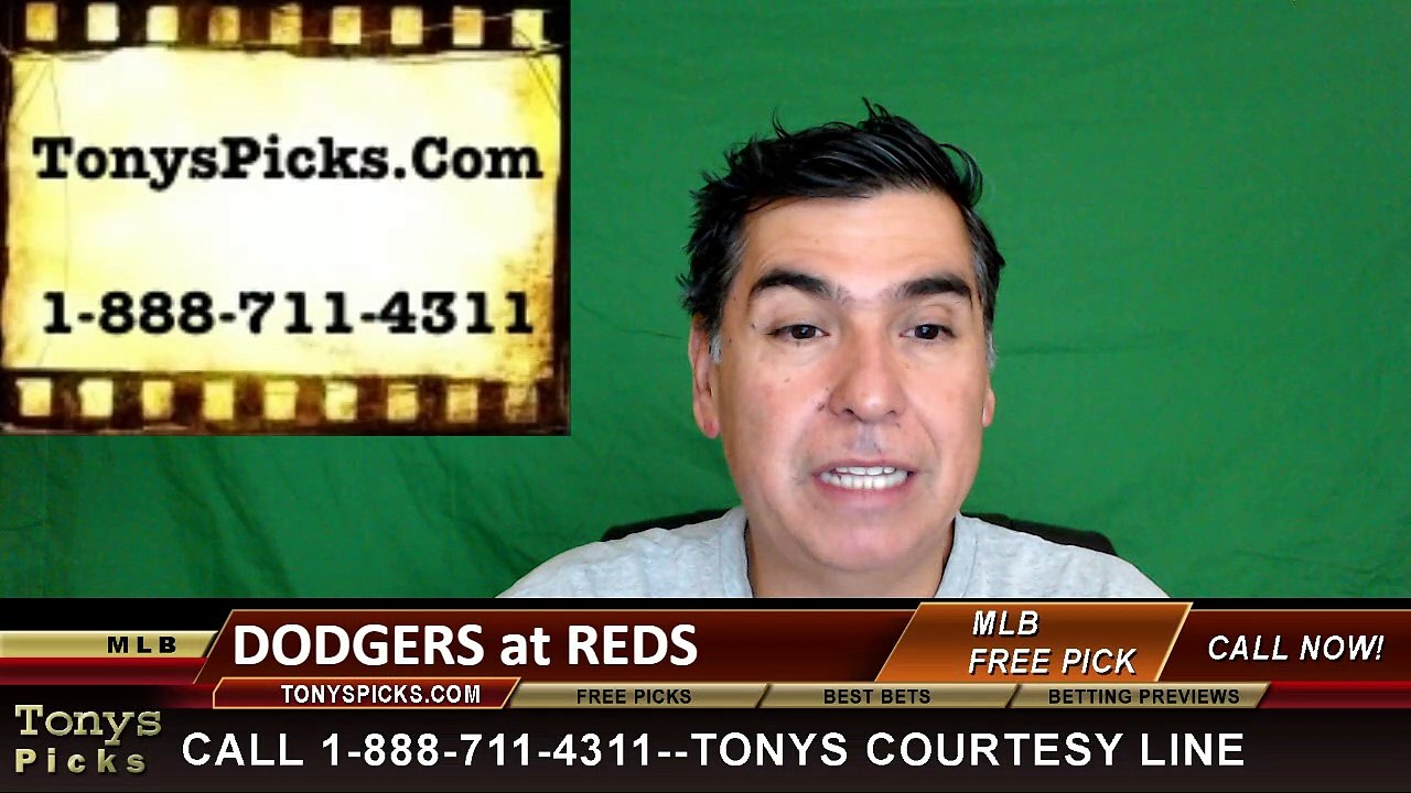 Cincinnati Reds vs. LA Dodgers Free Pick Prediction MLB Baseball Odds Series Preview