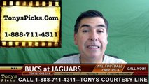 Jacksonville Jaguars vs. Tampa Bay Buccaneers Free Pick Prediction NFL Pro Football Odds Preview 8-20-2016