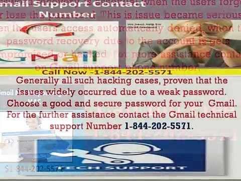 1-844-202-5571 Gmail Password Recovery Number