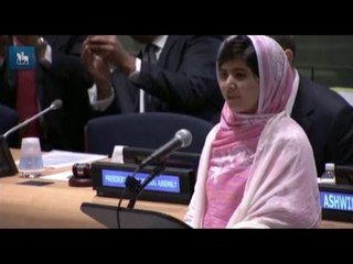 Malala defende educação em discurso na ONU