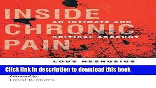 [PDF] Inside Chronic Pain: An Intimate and Critical Account Popular Online