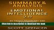 [Popular Books] Summary   Analysis: Emotional Intelligence 2.0 - by Travis Bradberry and Jean