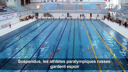Suspendus, les athlètes paralympiques russes gardent espoir
