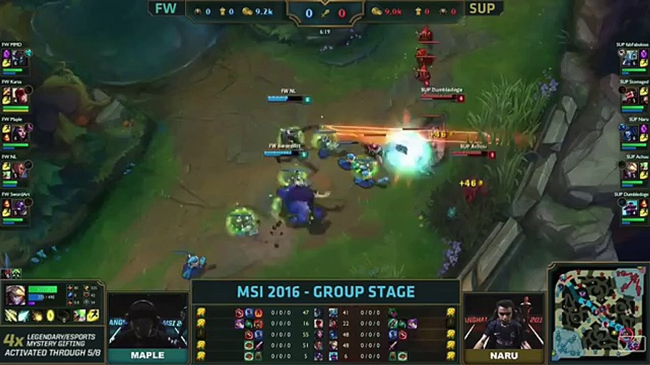 FW vs SUP - MSI 2016 (Mid-Season Invitational) - Flash Wolves vs SuperMassive_4