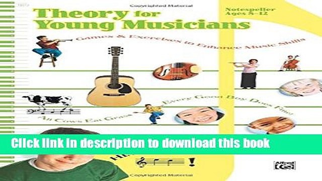 [PDF] Theory for Young Musicians, Notespeller Full Online