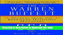 New Book The Warren Buffett CEO: Secrets from the Berkshire Hathaway Managers