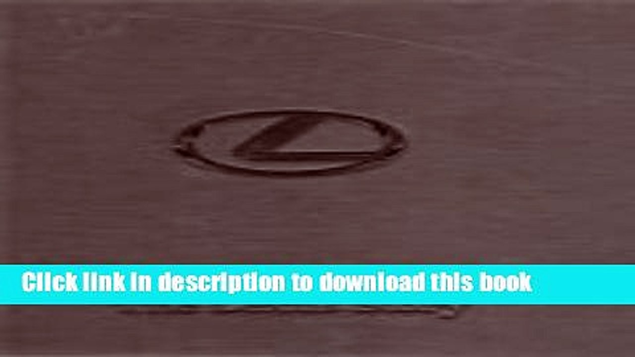 Collection Book The Lexus Story